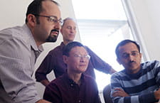 Image of researchers collaborating.